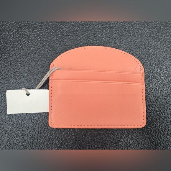 3For$20 Universal Threads Coral Cardholder 2 slots NWOT - Picture 1 of 2